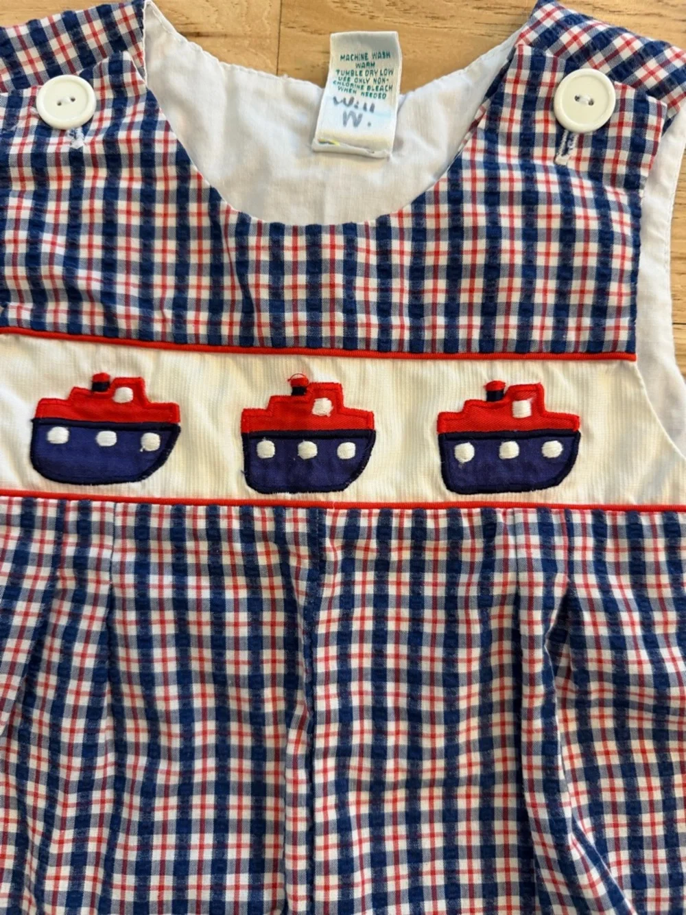 Vintage class club baby romper size 24 months